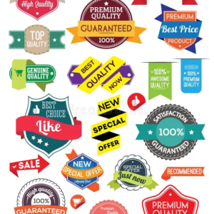 Stickers, Labels & Packaging