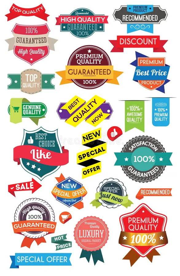 Stickers, Labels & Packaging